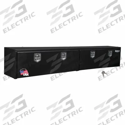 BUYERS PRODUCTS Topsider: Topside Truck Box, Double Drop-Down Doors Lid, T-Handle - Double Drop-Down Door Topside Boxes