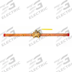 MILWAUKEE VALVE Manual Two-Way Ball Valve: 1/2 in, Bronze, Straight, MNPT x Tube, Two-Piece (MPN 18092). Key specifications — Brand: MILWAUKEE VALVE; Cleaned and Bagged: Valve Cleaned and Bagged; Handle: Locking Lever.