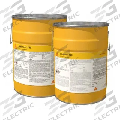 SIKA Patching Compound: Sikafloor 150, Epoxy, 2 gal Container Size, Box - High-Performance Concrete Repair Compounds