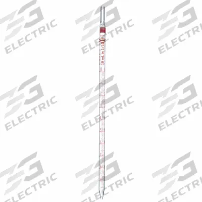KIMBLE Serological Pipette: 25 mL Capacity, 0.1 mL Graduation Increments - Non-Sterile Serological Pipettes