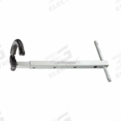 ROTHENBERGER Basin Nut Wrench: Telescoping Handle, Alloy Steel, 5 1/2 in Overall Wd - Basin Wrenches