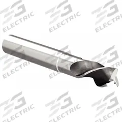 WIDIA HANITA Corner Radius End Mill: Carbide, 3 Flute, 3/16" Mill Dia, 1/4" LOC, 0.015" Rad (MPN 3AN9E05001RAT UNCOATED)
