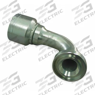 WEATHERHEAD Hydraulic Flange Fitting: 1 1/2 in Hydraulic Hose I.D. - Crimpable 90° Elbow, Hydraulic Flange Fittings