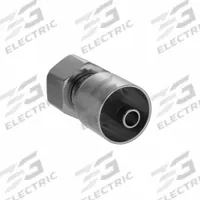 PARKER Hydraulic Crimp Fitting: Steel x Steel, Straight, -6 For Hose Dash Size, Female x Genderless (MPN 1C343-15-6). Key specifications — Fitting Gender: Female x Genderless; Fitting Connection Type: Metric x Crimp; Brand: PARKER; Thread Size: M22-1.5; For Hose Dash Size: -6.