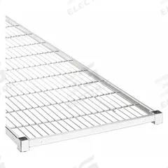 APPROVED VENDOR Wire Shelf: 72 in x 24 in, 1 Shelves, Chrome (MPN MH2472CSQG). Key specifications — Brand: APPROVED VENDOR; Finish: Chrome.