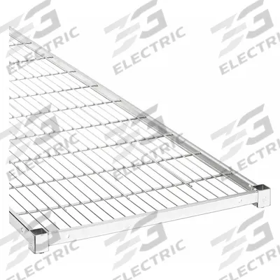 APPROVED VENDOR Wire Shelf: 72 in x 24 in, 1 Shelves - Wire Shelves for Dry Use