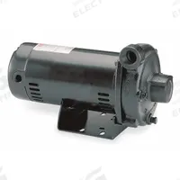 Centrifugal Pump: 1 1/2 hp, 115/230V AC, 118 ft Max Head, 1 1/4 in , 1 in Intake and Disch, ODP (MPN 4RU75). Key specifications — Brand: DAYTON; Motor Enclosure Type: ODP.