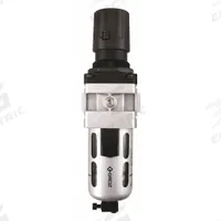 GROZ Filter-Regulator: Intermediate Duty Series, 3/8 in NPT, 77 cfm, 40 micron, 7 psi to 145 psi (MPN FRC149234-S). Key specifications — attr109419: GROZ; attr109429: Aluminum; attr109463: No; attr109467: Nitrile; attr109468: Intermediate Duty.