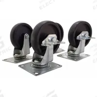 WESTWARD Replacement Casters: Repl Caster, Black, 500 lb Total Load Capacity (MPN 61HP23). Key specifications — Compatible Product Type: Rolling Tool Cabinets; Brand: WESTWARD; Product Type: Replacement Caster; Compatible with Grainger Part Number: 2CZY4; Compatible with Manufacturer Model No.: 10-A012A; Color: Black.
