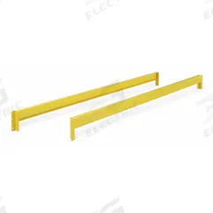 STEEL KING Channel Beam: Channel Beam, Bolted, 108 in x 3 in x 3 in, Structural, Yellow, 2 PK (MPN CB7XH300108BP52-48YW-2PK). Key specifications — Brand: STEEL KING; Pallet Rack Connection Type: Bolted; Color: Yellow.