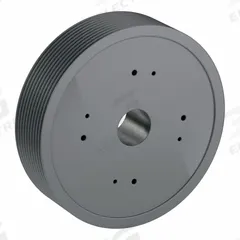 APPROVED VENDOR V-Belt Pulley: 5V2800, 10 Groove, 28 in OD, Bushed Bore, M, For 5V/5VX Belt Section (MPN 105V2800M). Key specifications — Pulley Industry Number: 5V2800; Pitch Diameter: 28 in (5V); For Belt Section (broad, with similar types): 5V or 5VX.