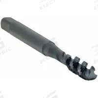 WIDIA GTD Spiral Flute Tap: #6-32 UNC, H2 / 3B, 2 Flute, Semi-Bottoming Chamfer, Black Oxide Cobalt (MPN VTSFT5010)