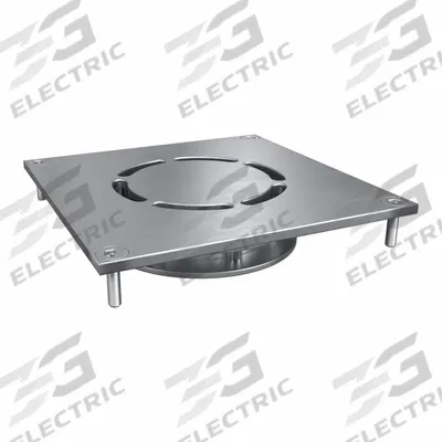 BESTCARE Grate: Square, Stainless Steel, Satin - Institutional Floor Drain Grates