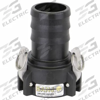 BANJO Manifold Pipe Fitting: 3 in Coupling Size, 3 in Hose Fitting Size, 6 5/8 in Overall Lg - Type C Polypropylene Cam & Groove Fittings