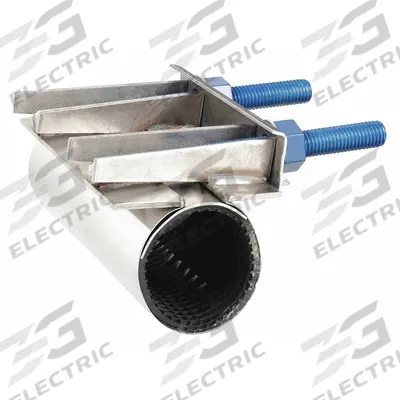 SMITH-BLAIR Repair Clamp: For 2 in Pipe, 7.5 in Overall Lg - Full-Gasket Repair Clamps for Tube & Pipe