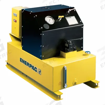 ENERPAC Electric Pump: 10,000 psi Max. Op Pressure, 2 gpm Max. Flow Rate, 12 1/2 hp Max. HP - Corded High-Power Stationary Electric Hydraulic Pump Units