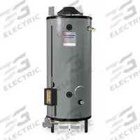 RHEEM-RUUD Commercial Gas Water Heater: Natural Gas, 65 gal, 360,000 BTU, 70.69 in Ht (MPN G65-360A). Key specifications — Display Sell UOM: EA; Market: Commercial; Standards: GAMA; Brand: RHEEM-RUUD; Low NOx: No; Water Connection Location: Top; Fuel Type: Natural Gas; Included Valves: Drain.