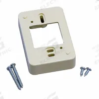 Thermostat Cover: For Johnson Controls T-4000, Grainger Sku(s) 38Y156/38Y157/38Y158/38Y159 (MPN T-4002-125). Key specifications — Accessory Type: Thermostat Cover; Compatible Brand and Series: Johnson Controls T-4000; Compatible Grainger Part Number: 38Y159; Color: White; Color/Material: White, Plastic; Material: Plastic; Manufacturer Part Number: T-4002-125; Brand: JOHNSON CONTROLS.