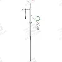 DAYTON Hand Pump: Piston Action, Pump with Spout, 316 Stainless Steel Housing, 7 oz per stroke, PTFE (MPN 32ZN70). Key specifications — Brand: DAYTON; Housing Material: 316 Stainless Steel; Maximum Flow Rate: 7 oz per stroke; Suction Tube Material: 316 SS; Seal Material: PTFE.