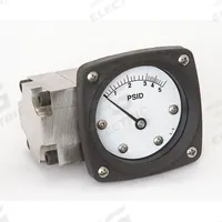 MIDWEST INSTRUMENT Differential Pressure Gauge: Back, 1/4 in NPT Female, Model 142, 2 1/2 in Dial (MPN 142-SA-00-OO-5P). Key specifications — Sensor Type: Diaphragm; Series: Model 142; Housing Material: 316 Stainless Steel; Certificate of Calibration: Not Included.