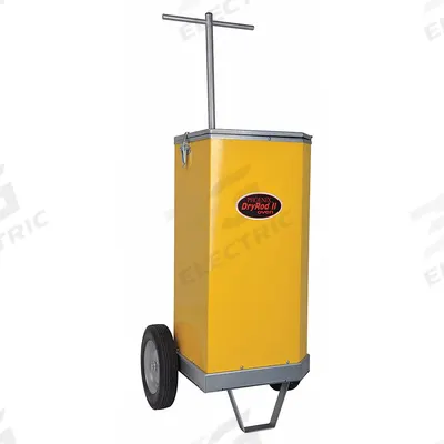 DRYROD Electrode Oven: Portable, with Wheels, 120/240V AC, 50 lb Storage Capacity - Portable Electrode Ovens