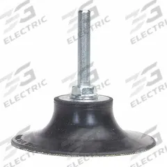 NORTON Quick Change Disc Backup Pad: TS, 2 in Dia, 1/4 in Straight-Shank, Medium Density (MPN 63642543210). Key specifications — Brand: NORTON; Tool Connection: 1/4 in Straight-Shank.