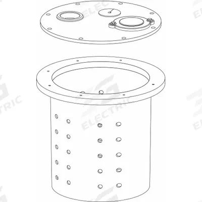 LIBERTY PUMPS Sump Basin: Structural Foam, 15 3/4 in Dia. x 16 in H, For 1 Pumps - Crawl-Space Sump Basins