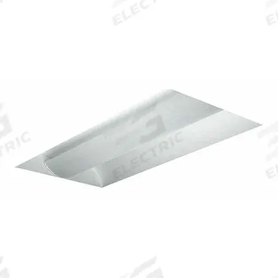 COLUMBIA LIGHTING Recessed Troffer: 2 ft Lg, 2 ft Wd, 3,567 lm, 3500K, 41.7 W - 2 ft. x 2 ft. LED Center-Basket Troffers