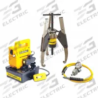ENERPAC Hydraulic Puller Set: 36 ton Capacity with Attachments, 36 ton Cylinder Nominal Capacity (MPN GPS36EB). Key specifications — attr98874: ENERPAC; attr96739: Hose; attr1177737: Electric Pump.