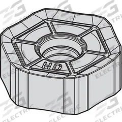 WIDIA Hexagon Milling Insert: HNGJ535ANSNHD, HNGJ0905ANSNHD (MPN 3563900)