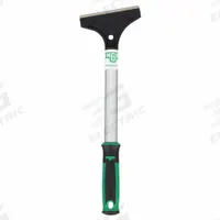 UNGER Scraper: Bld. Mat. Carbon Steel, Hdl. Mat. Aluminum/Zinc, Stiff, 13 1/2 in Overall Lg (MPN SH25C). Key specifications — attr1004902: UNGER; attr1016211: RB10C; attr1014703: Metal; attr1017570: Standard End; attr1034073: Straight.