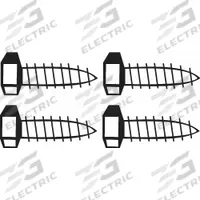 RUBBERMAID COMMERCIAL PRODUCTS Pan Head Screws: For FG612400YEL, 4 PK (MPN FG6123L10000). Key specifications — For Use With Mfr. Model Number: FG612400YEL; Fits Brand: Rubbermaid Commercial; Product Type: Pan Head Screws; Brand: RUBBERMAID COMMERCIAL PRODUCTS.
