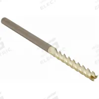 APPROVED VENDOR Square End Mill: Carbide, ZrN Coated, 3 Flute, 3/16" Mill Dia, 1-1/8" LOC, 3" OAL (MPN 273-188112D)
