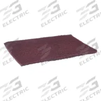 NORTON Sanding Hand Pad: 6 in x 9 in, Aluminum Oxide, Very Fine, Maroon, Bear-Tex 747 (MPN 66261074700). Key specifications — Series: Bear-Tex 747; Brand: NORTON.