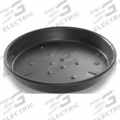 CHICAGO METALLIC Pizza Pan: 10 in Overall Dia, Anodized Aluminum, Perforated, 14 ga Gauge, Uncoated (MPN 91108). Key specifications — Brand: CHICAGO METALLIC; Product Type: Pizza Pan; Material: Anodized Aluminum; Perforated: Perforated; NSF Certified: No; Coating: Uncoated.