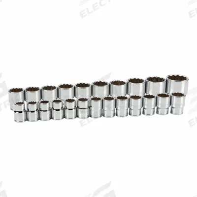 TEKTON Socket Set: 3/4 in Drive, 23 Piece, 12-Point, Metric - SAE & Metric Socket Sets