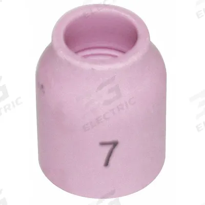 AMERICAN TORCH TIP Nozzle: Alumina, No. 7, Std, 53N61 - Gas Lens Nozzles