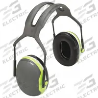 3M PELTOR Earmuffs: Over-the-Head Earmuff, Passive, 27 dB NRR, Dielectric, Electrically Insulated (MPN X4A). Key specifications — attr114012: PELTOR(TM); attr114053: Rigid; attr114052: Yes; attr114031: Yes; attr114015: Stainless Steel; attr114029: Polyurethane; attr114039: ABS; attr114048: X.