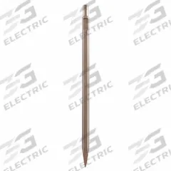 MILWAUKEE Chisel for Spline Tool: 1 23/32 in Head Wd, 18 in Overall Lg, 3/4 in Shank Dia (MPN 48-62-2010). Key specifications — attr253714: Chipping; attr277143: MILWAUKEE.