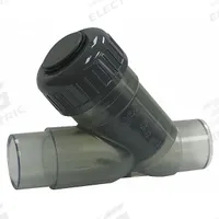 GF PIPING SYSTEMS Y Check Valve: Piston, Y-Style Valve Body, 3 in Pipe Size, Spigot x Spigot, PVC (MPN 192304013). Key specifications — Brand: GF PIPING SYSTEMS.