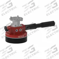 PIAB Foam Gripper: Kenos FlexiGrip, 100 mm Round Pad, 24 mm Pad Ht, EPDM, 6 mm Inlet, Foam Pad (MPN KFG.D100.N241.FR08.S1.32-2.X). Key specifications — attr1015376: KFG.D100.N241.FR08.S1.32-2.X; attr1015388: EPDM; attr1257360: (4) G1/4"; attr1252040: 100 mm Round; attr1257359: 6 mm; attr1252041: Plug & Play Cap for UR Robots.