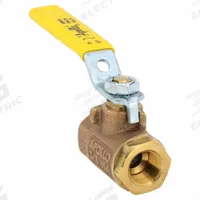 APOLLO Manual Two-Way Ball Valve: 3/8 in, Bronze, Straight, FNPT x FNPT, 600 psi Max. Pressure (CWP) (MPN 7010201). Key specifications — Brand: APOLLO; Handle: Lever.