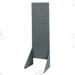 QUANTUM STORAGE SYSTEMS Louvered Floor Rack: 66 in x 18 in x 12 1/2 in, 1 Sides, 0 Bins, Gray (MPN QSS-1866H). Key specifications — Bin Style: Hang and Stack; Color: Gray; Finish: Powder Coated; Brand: QUANTUM STORAGE SYSTEMS.