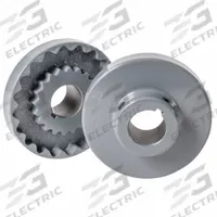 MASTERDRIVE Coupling Flange: 2 15/32 in Outside Dia, 2 3/8 in Coupling Overall Lg, Inch (MPN 4J-1/2). Key specifications — attr662259: MASTERDRIVE.