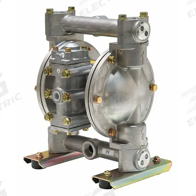 Dayton Double Diaphragm Pump: Aluminum Body, NPT Connection, 27 gpm, 231 ft Max. Head - Aluminum Housing AODD Pumps