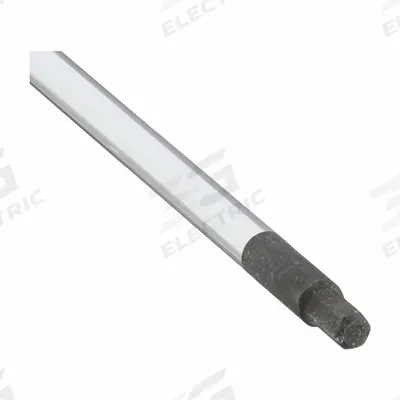 WESTWARD Precision Slotted Screwdriver: 2.5 mm Tip Size, Std Lg, 6 1/4 in Overall Lg - Precision Slotted Screwdrivers