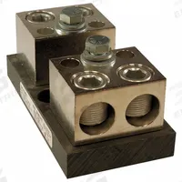 MERSEN Fuse Block: Open Block Design, 1 Pole, 300 V AC, Box Lug, Non-Indicating (MPN 36031T). Key specifications — Brand: MERSEN.