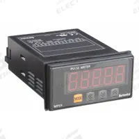 AUTONICS Panel Tachometer: -19,999 RPM Min RPM, 99,999 RPM Max RPM, 0.05% of Reading RPM Accuracy (MPN MP5Y-4N). Key specifications — Input Voltage: 100V to 240V AC; RPM Accuracy: 0.05% of Reading; Brand: AUTONICS.