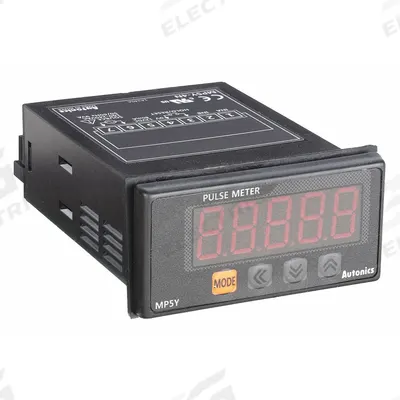 AUTONICS Panel Tachometer: -19,999 RPM Min RPM, 99,999 RPM Max RPM - Panel Mount Tachometers