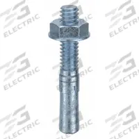 MKT FASTENING Wedge Anchor: 1 3/4 in Overall Lg, 1/4 in Dia, 1/4"-20 Thread Size, Steel, 20 PK (MPN 2614134). Key specifications — Brand: MKT FASTENING; Anchor Type: Wedge; Finish Type: Zinc Plated.